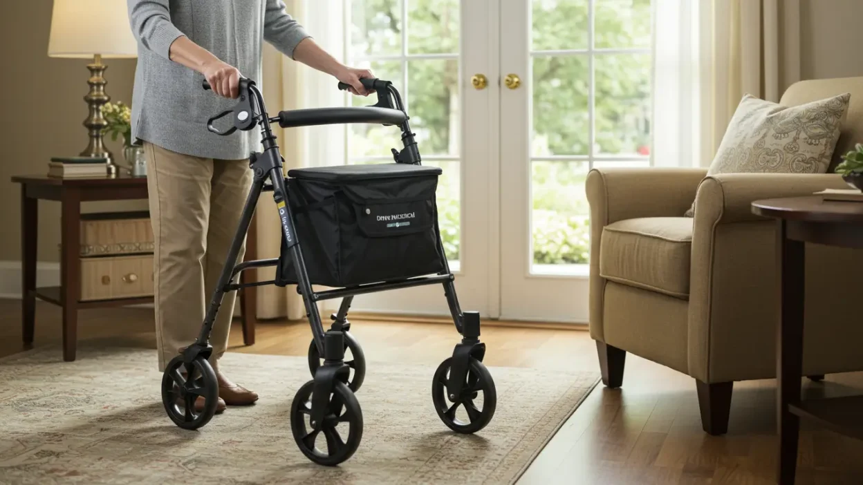 4 wheeled walker