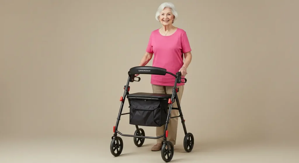Drive Medical Nitro Euro Style Rollator Walker