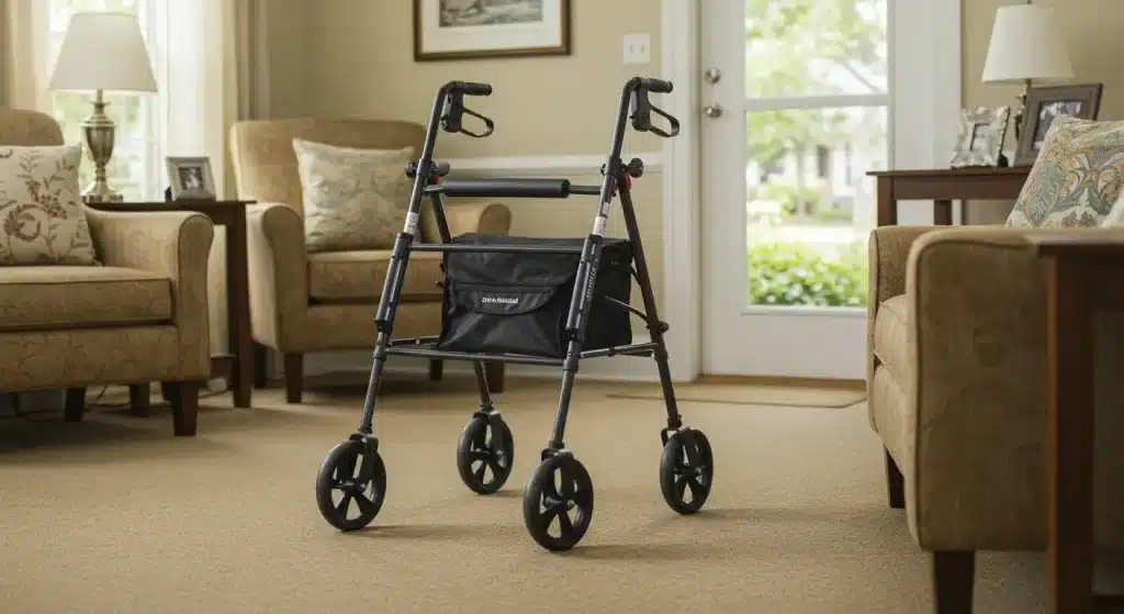 Four Wheeled Walker